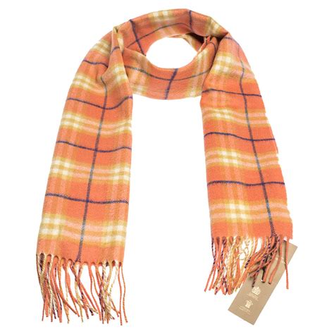 orange burberry scarf|Burberry scarf for women.